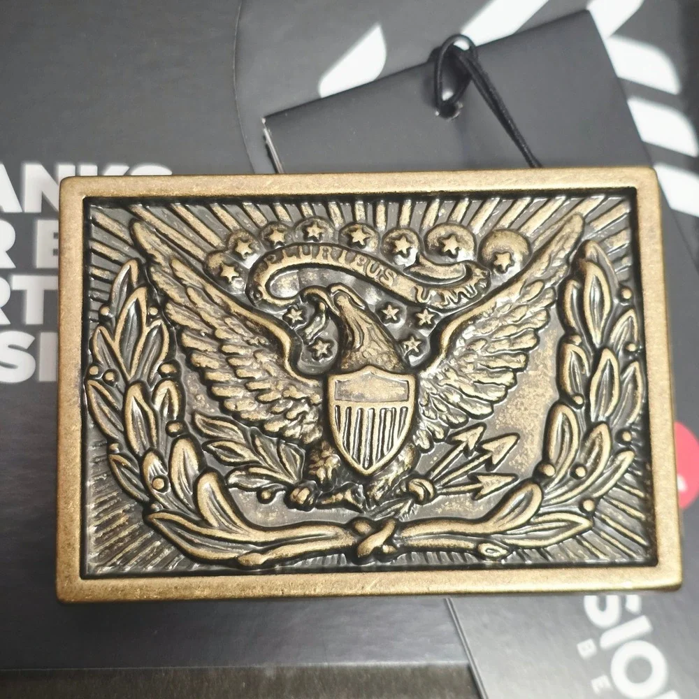 Mission Belt Bronze Eagle Buckle 40mm Ratchet Americana Antique Bronze EAG9 NEW